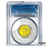1904 $5 Gold Half Eagle PCGS MS64
