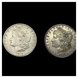 [2 Coins] 1878 Morgan Silver Dollar