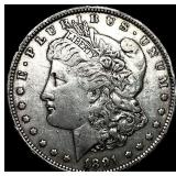 1891-O Silver Morgan Dollar NEARLY  UNCIRCULATED