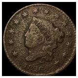 1826 Coronet Head Large Cent NICELY  CIRCULATED
