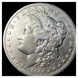 1890 Morgan Silver Dollar NEARLY UNCIRCULATED