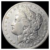 1884-S Silver Morgan Dollar ABOUT UNCIRCULATED