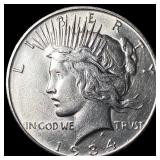 1934 Silver Peace Dollar UNCIRCULATED