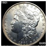 1901 Morgan Silver Dollar CHOICE BU