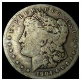 1904-S Silver Morgan Dollar NICELY CIRCULATED
