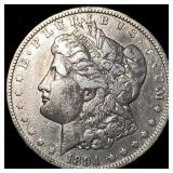 1894-O Silver Morgan Dollar LIGHTLY CIRCULATED