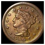 1850 Braided Hair Large Cent UNCIRCULATED