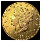 1900-S Gold $20 Liberty Head Double Eagle CHOICE B
