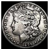 1896-O Silver Morgan Dollar NEARLY  UNCIRCULATED