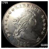 1799 Draped Bust Dollar HIGH GRADE+
