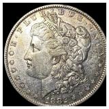 1882-O Silver Morgan Dollar CHOICE AU