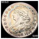 1815/2 Capped Bust Half Dollar NEARLY UNCIRCULATED