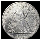1877 Seated Liberty Half Dollar HIGH GRADE