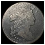 1798 Large Cent Draped Bust Reverse of 1797 LIGHTL