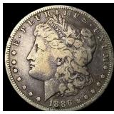 1886-S Silver Morgan Dollar LIGHTLY  CIRCULATED