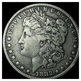 1882-O/S Silver Morgan Dollar ABOUT  UNCIRCULATED