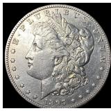 1897-O Silver Morgan Dollar ABOUT UNCIRCULATED