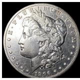 1896-S Silver Morgan Dollar ABOUT UNCIRCULATED