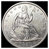 1850-O Silver Half Dollar UNCIRCULATED