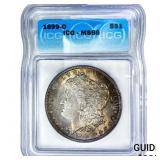 1899-O Morgan Silver Dollar ICG MS66