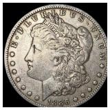 1886-O Silver Morgan Dollar NEARLY UNCIRCULATED