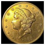 1885-S Gold $20 Liberty Head Double Eagle UNCIRCUL