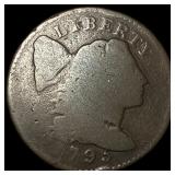 1795 Liberty Cap Large Cent LIGHTLY CIRCULATED
