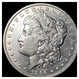1896-S Silver Morgan Dollar CLOSELY UNCIRCULATED