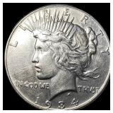 1934 Silver Peace Dollar UNCIRCULATED
