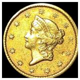 1851 Gold $1 Type 1 NEARLY UNCIRCULATED