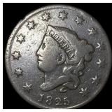 1825 Coronet Head Large Cent NICELY CIRCULATED