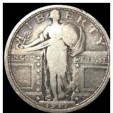 1917 Type 1 Standing Liberty Quarter LIGHTLY CIRCU