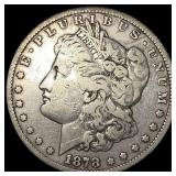 1878-S Silver Morgan Dollar NEARLY UNCIRCULATED