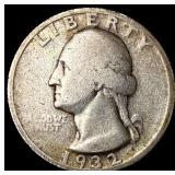 1932-S Silver Washington Quarter LIGHTLY  CIRCULA