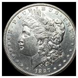 1887 Silver Morgan Dollar UNCIRCULATED