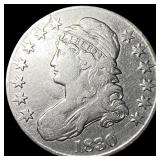 1830 Capped Bust Half Dollar LIGHTLY CIRCULATED