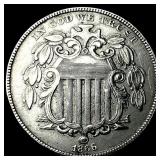1866 Shield Nickel UNCIRCULATED