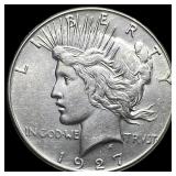 1927-S Morgan Silver Dollar