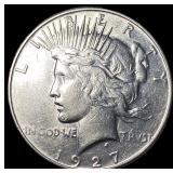 1927-S Silver Peace Dollar CLOSELY UNCIRCULATED