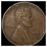 1931-S Lincoln Wheat Cent NICELY CIRCULATED