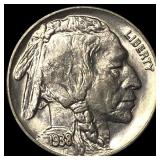 1938-D Buffalo Nickel SUPERB GEM BU