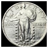 1928 Standing Liberty Silver Quarter  UNCIRCULATE