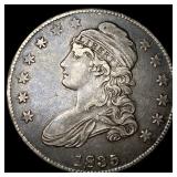 1835 Capped Bust Half Dollar CLOSELY  UNCIRCULATE
