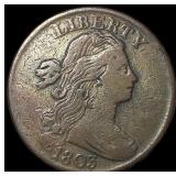 1803 Draped Bust Large Cent NEARLY UNCIRCULATED