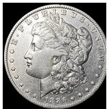 1886-O Silver Morgan Dollar CLOSELY UNCIRCULATED