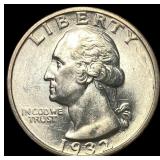 1932-S Silver Washington Quarter UNCIRCULATED