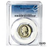 1932-D Washington Silver Quarter PCGS FR02