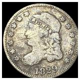 1829 Capped Bust Half Dime NICELY CIRCULATED