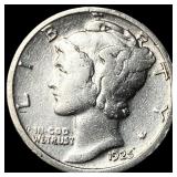 1925-D Silver Mercury Dime LIGHTLY CIRCULATED