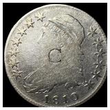 1810 Capped Bust Half Dollar NICELY CIRCULATED